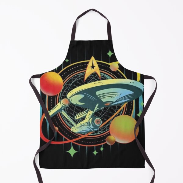 Item preview, Star Trek Vintage: Retro Sci-Fi Illustration Enterprise & Characters Art designed and sold by benja-08.