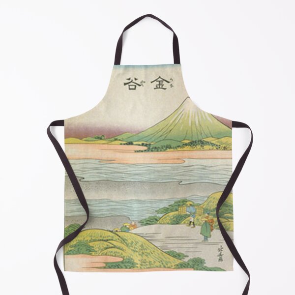 Item preview, Hokusai Kanaya Mt Fuji Tokaido 53 Stations Japanese Woodblock Print designed and sold by vekotpu.