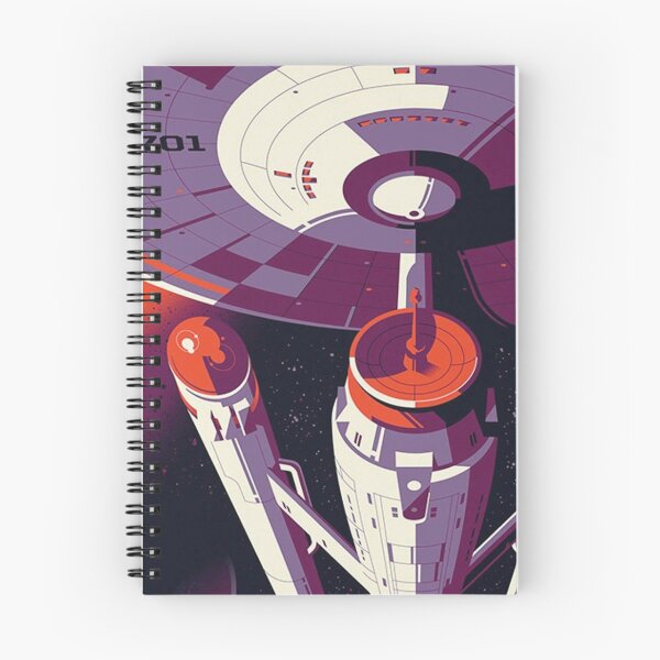 Item preview, Star Trek Vintage: Retro Sci-Fi Illustration Enterprise & Characters Art designed and sold by benja-08.