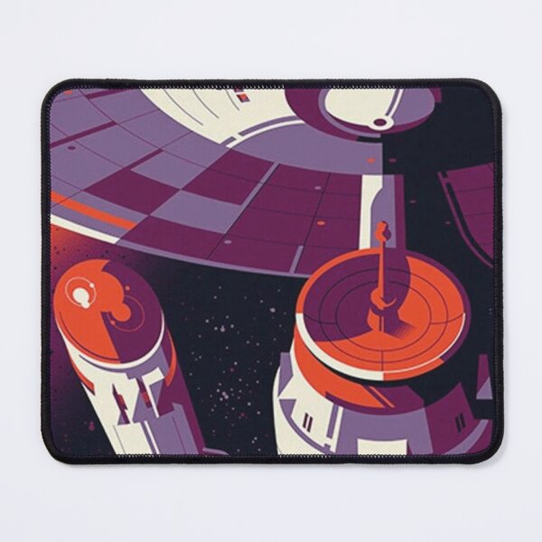Item preview, Star Trek Vintage: Retro Sci-Fi Illustration Enterprise & Characters Art designed and sold by benja-08.