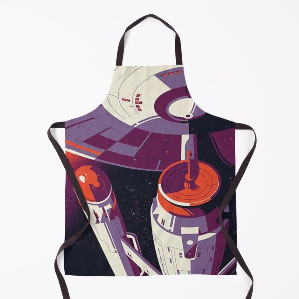 Item preview, Star Trek Vintage: Retro Sci-Fi Illustration Enterprise & Characters Art designed and sold by benja-08.