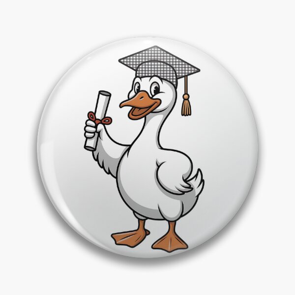 Item preview, Silly Graduate You Did It Funny Goose Graduation Gift designed and sold by MindfullyCreated.