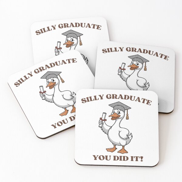 Item preview, Silly Graduate You Did It Funny Goose Graduation Gift designed and sold by MindfullyCreated.