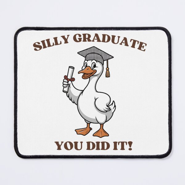 Item preview, Silly Graduate You Did It Funny Goose Graduation Gift designed and sold by MindfullyCreated.
