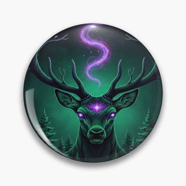 Item preview, Forest Oracle – Mystical Deer Design designed and sold by Cristhian Almanza.