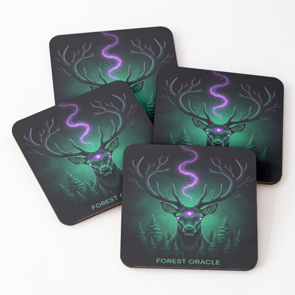 Item preview, Forest Oracle – Mystical Deer Design designed and sold by Cristhian Almanza.
