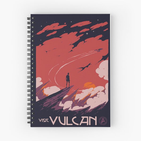 Item preview, Star Trek Vintage: Retro Sci-Fi Illustration Enterprise & Characters Art designed and sold by benja-08.
