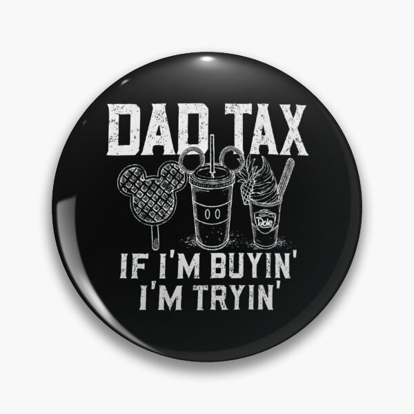 Item preview, Dad Tax Theme Park Snack Tester Funny Father Classic T-Shirt designed and sold by Young-Vibes.