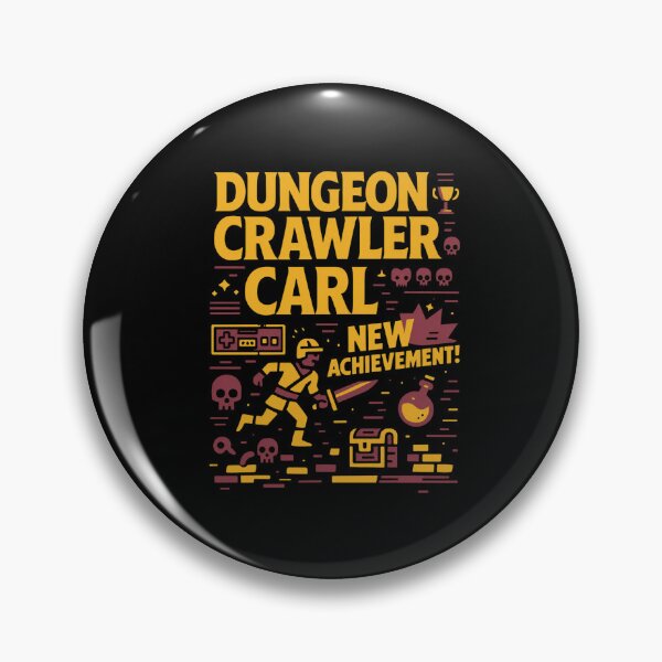 Item preview, Dungeon Crawler Carl New Achievement designed and sold by DETOYASHALL.