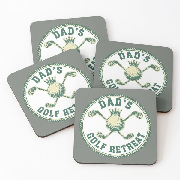 Item preview, Dad’s Golf Retreat Retro Badge designed and sold by Teeny Quities.