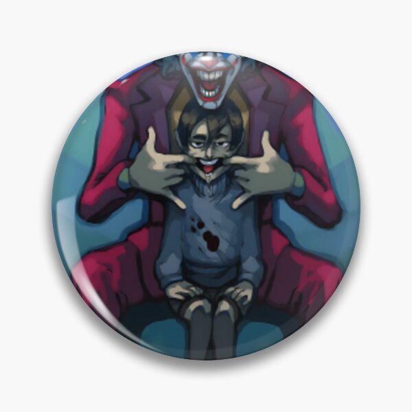 Item preview, Menacing Clown Forcing a Smile Art designed and sold by zianaokoeck.
