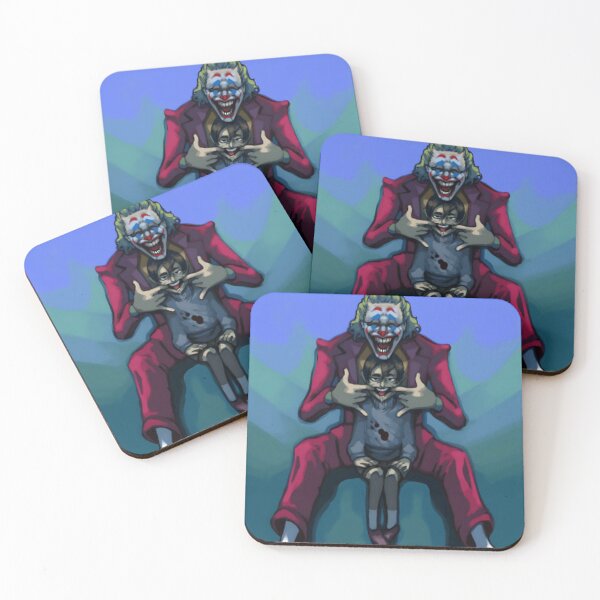 Item preview, Menacing Clown Forcing a Smile Art designed and sold by zianaokoeck.