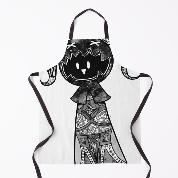 Item preview, Spooky Twin Tails Shadow Chibi Mandala Pattern Art designed and sold by Pixel-Spingola.