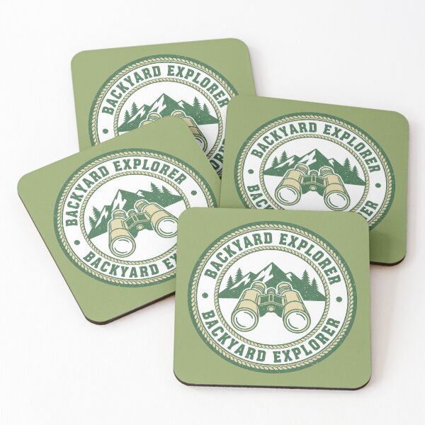 Item preview, Backyard Explorer Outdoor Badge designed and sold by Teeny Quities.