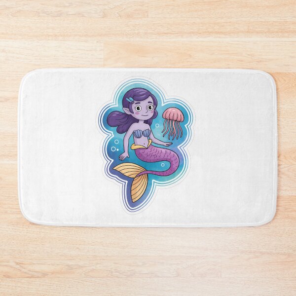 Item preview, Enchanted Mermaid in Watercolor designed and sold by NiftyWrx.