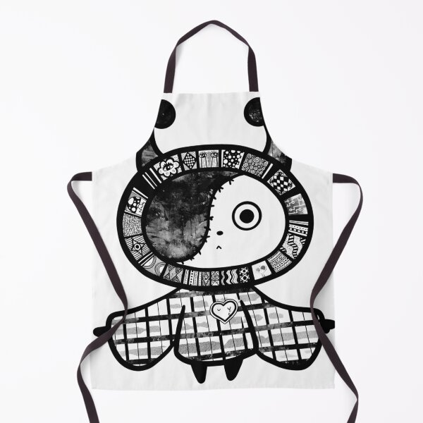 Item preview, Stitched Patchwork Monster Plaid Cape Doodle Art designed and sold by Pixel-Spingola.