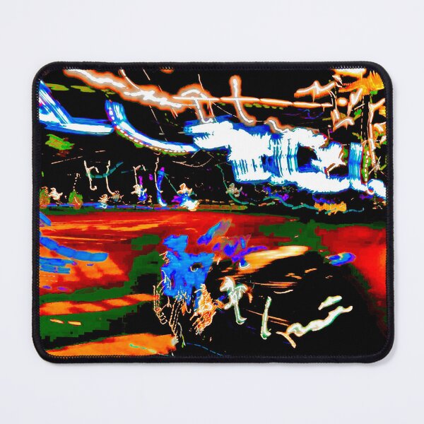 Item preview, Rotterdam Cyberpunk Neon ICM Abstract Night Photography designed and sold by Jonnekesart.
