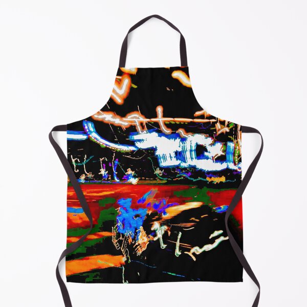 Item preview,  Rotterdam Cyberpunk Neon ICM Abstract Night Photography designed and sold by Jonnekesart.