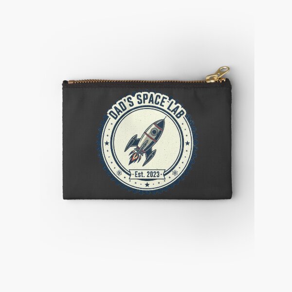 Item preview, Dad’s Space Lab Rocket Badge designed and sold by Teeny Quities.
