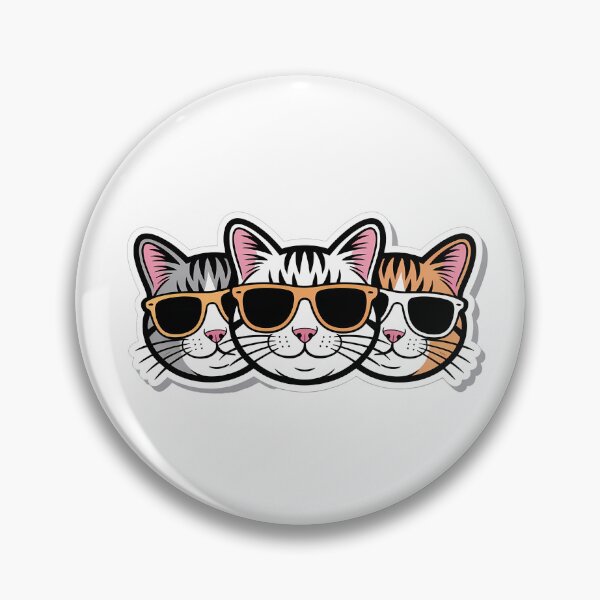Item preview, Sunglasses Cats with White Outlines designed and sold by NiftyWrx.
