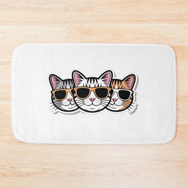 Item preview, Sunglasses Cats with White Outlines designed and sold by NiftyWrx.