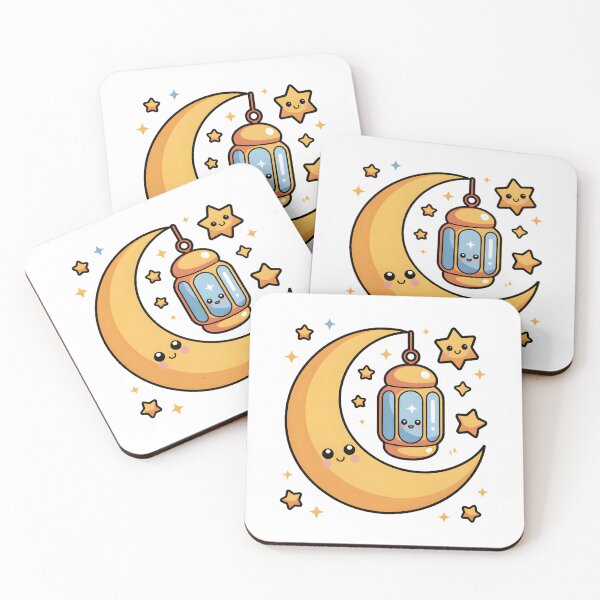 Item preview, The Smiling Moon of Ramadan Nights designed and sold by AbanoubStore.