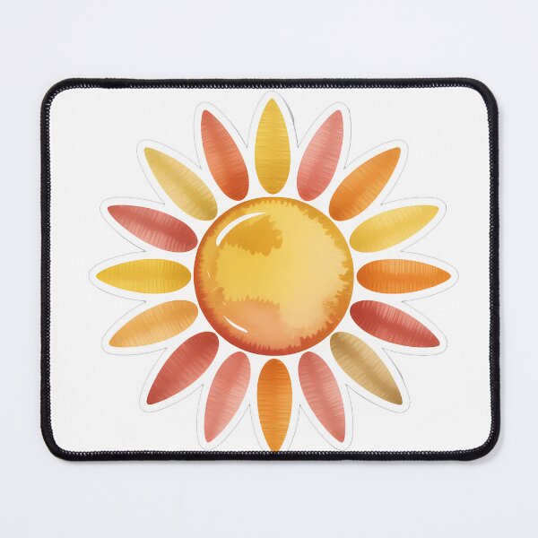 Item preview, Radiant Sun in Watercolor designed and sold by NiftyWrx.