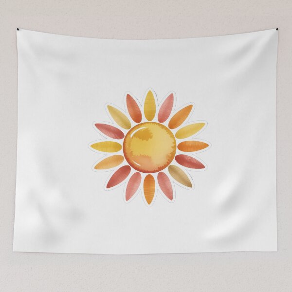 Item preview, Radiant Sun in Watercolor designed and sold by NiftyWrx.