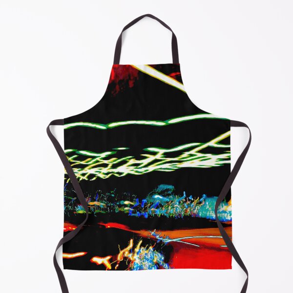 Item preview,  of Neon Skyline  on the road icm photo Expressive City Blur Long Exposure Rotterdam Nightscape designed and sold by Jonnekesart.