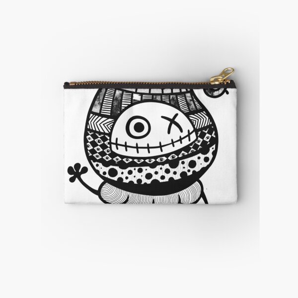 Item preview, Quirky Pointy Hat Goblin Stitched Smile Artwork designed and sold by Pixel-Spingola.