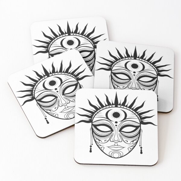 Item preview, Tribal Mask – Celestial Ritual Design designed and sold by Cristhian Almanza.