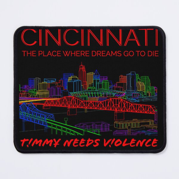 Item preview, Timmy Needs Violence - Cincinnati designed and sold by DarBo Graphics.