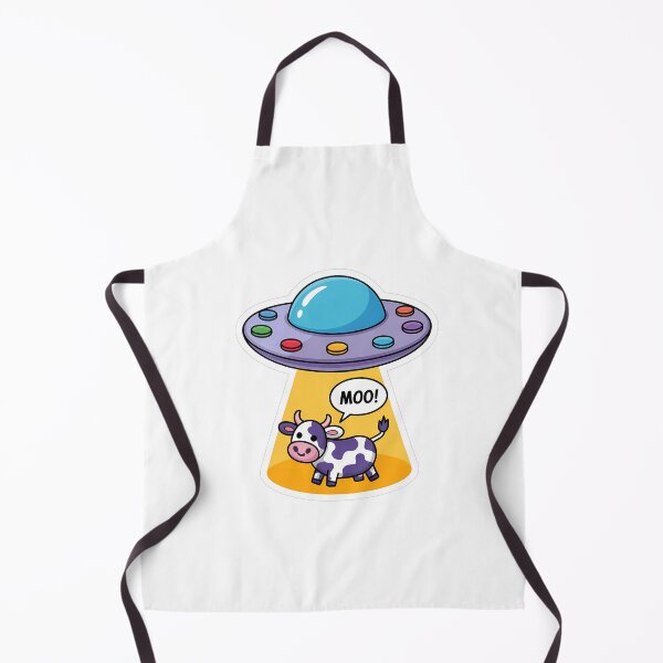 Item preview, Alien Abduction with Moo designed and sold by NiftyWrx.