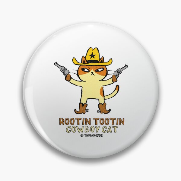 Item preview, Rootin Tootin Cowboy Cat designed and sold by DETOYASHALL.
