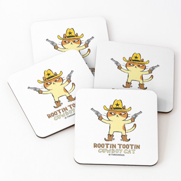 Item preview, Rootin Tootin Cowboy Cat designed and sold by DETOYASHALL.