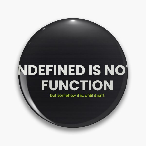 Item preview, Undefined Is Not A Function — 5SK Series #5 designed and sold by 5SKseries.