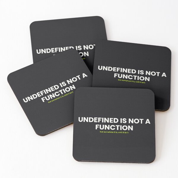 Item preview, Undefined Is Not A Function — 5SK Series #5 designed and sold by 5SKseries.