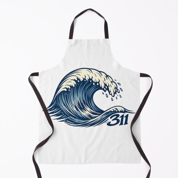 Item preview, 311 Ocean Wave Retro Surf Graphic designed and sold by Dresut.