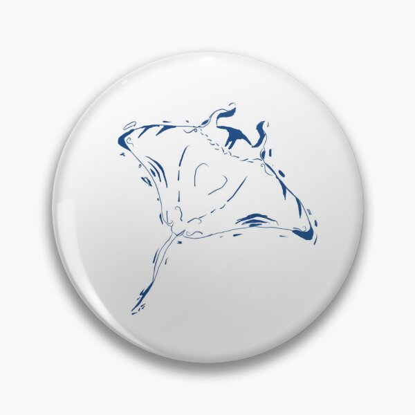 Item preview, Blue Manta ray designed and sold by darkumbrella.