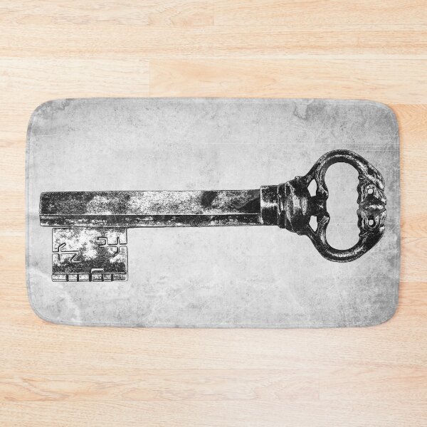 Item preview, 18th Century Baroque Iron Skeleton Key Dark Gothic designed and sold by Ghoul Enterprises.