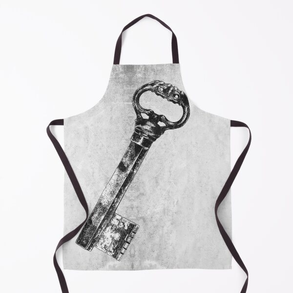 Item preview, 18th Century Baroque Iron Skeleton Key Dark Gothic designed and sold by Ghoul Enterprises.