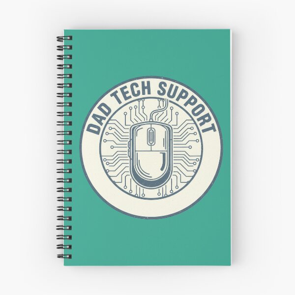 Item preview, Dad Tech Support Retro Badge Design designed and sold by Teeny Quities.