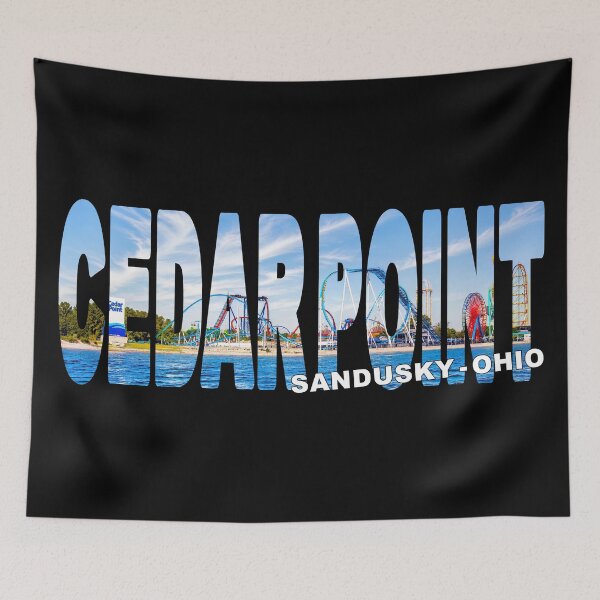Item preview, CEDAR POINT Sandusky Ohio - Epic Amusement Park Beautiful Day designed and sold by Adam Gormley.