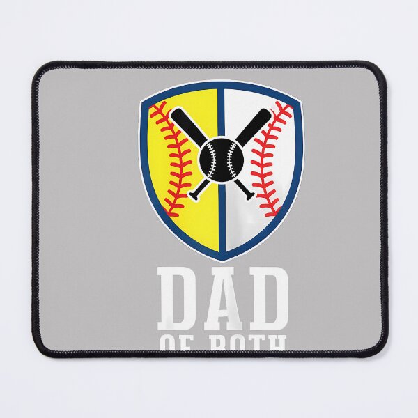 Item preview, Both Baseball and Softball Dad Proud Sports Parent designed and sold by MabelWells.