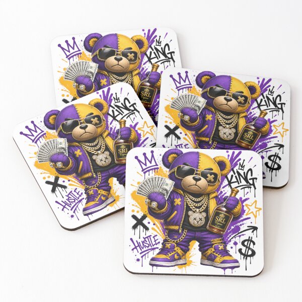 Item preview, Hip Hop Bear Graffiti Streetwear designed and sold by jimbo7664.
