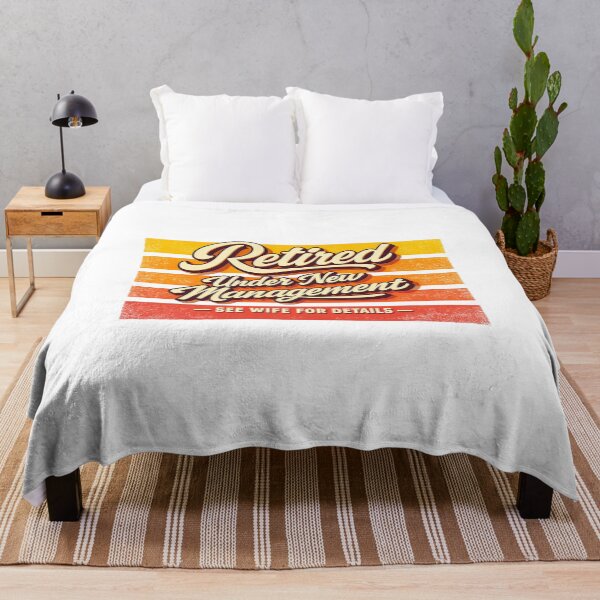 Item preview, Retired Under New Management – See Wife for Details designed and sold by LuveraxArt.