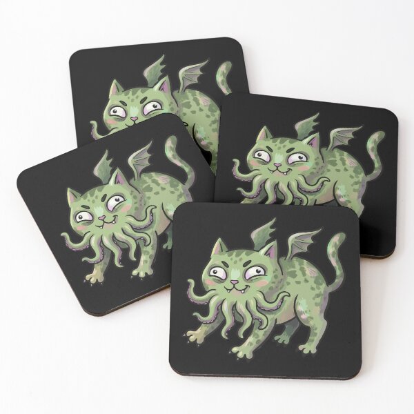 Item preview, Mossy Winged Cephalopod Hybrid Predator designed and sold by Emegan Print Art.