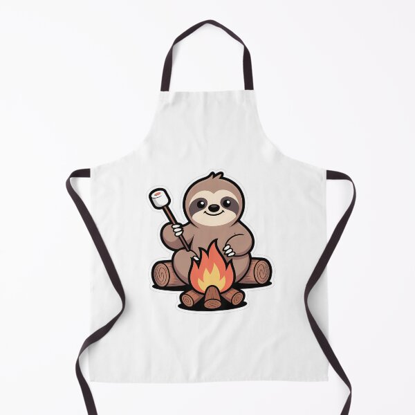 Item preview, Cozy Campfire Sloth designed and sold by NiftyWrx.
