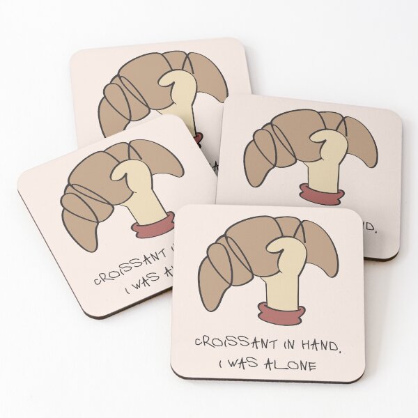 Item preview, croissant in hand designed and sold by mgund19.