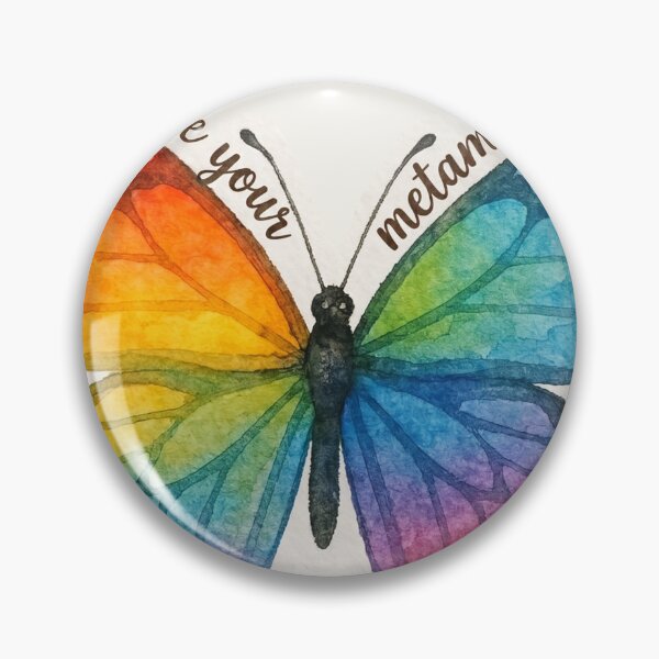 Item preview, Embrace Metamorphosis Rainbow Butterfly designed and sold by CAutumnTrapp.